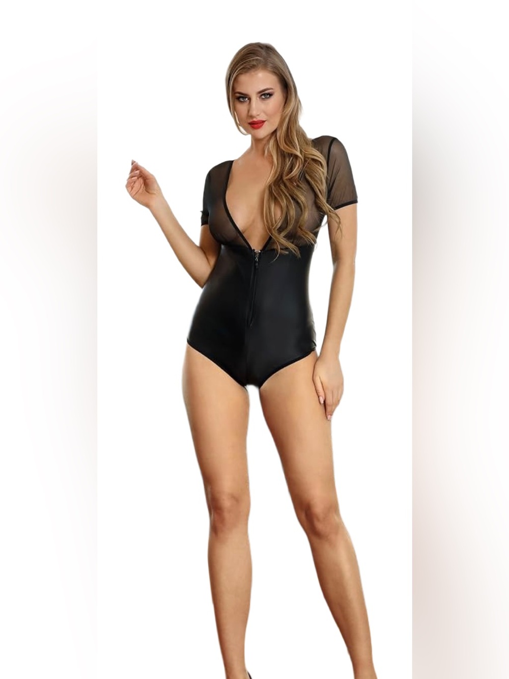 NWT Elegant Moments Romper Black - Size Medium